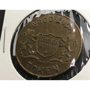 Golden Virginia Good Luck Tobacco Token Cigarette Pipe  Toronto Canada